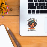 black woman stickers, melanin woman sticker, black girl stickers, afro girl stickers, labtop sticker, waterbottle sticker, journal sticker, planner sticker, tumbler sticker, bullet journal, retro sticker, inspirational sticker, positivity sticker, quote sticker, affirmation sticker, motivational sticker, Selflove sticker, aesthetic sticker